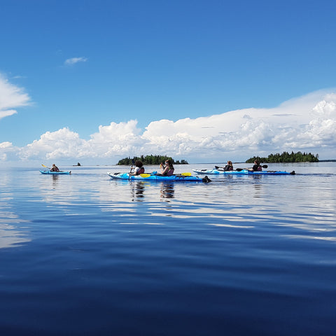 En kayak sur le Lac pour la Sclérose en plaques