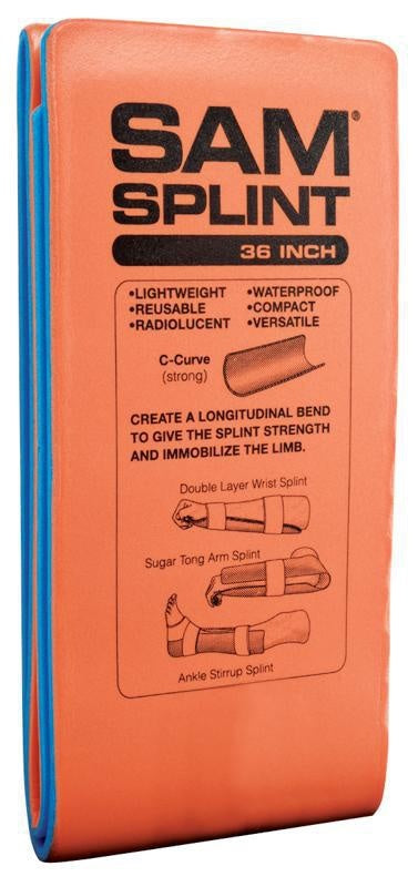 SAM SPLINT, 10.8 x 91.4 x 0.5 cm