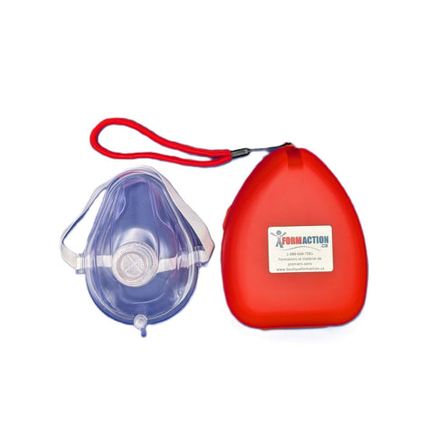 Masque de poche de formation avec étui - Formaction