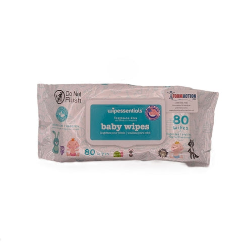 Serviettes préhumectées (paquet de 80)