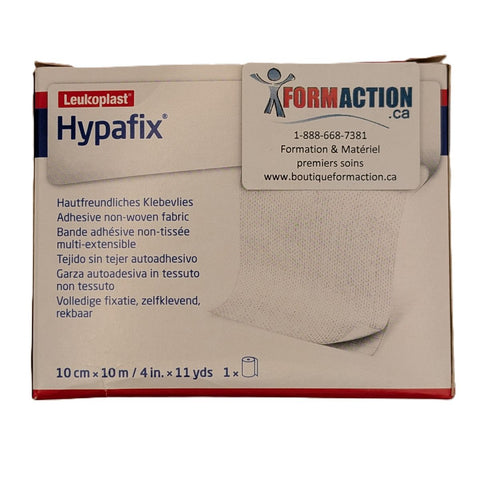 Hypafix Bande Adhésive pour fixation de pansement 10cm x 10 m