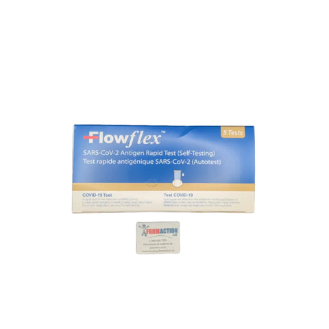 Test rapide antigénique Covid19 SRAS-CoV-2 (boite de 5) - Flowflex