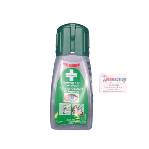 Cederroth, lave oeil, 235 ml, stérile