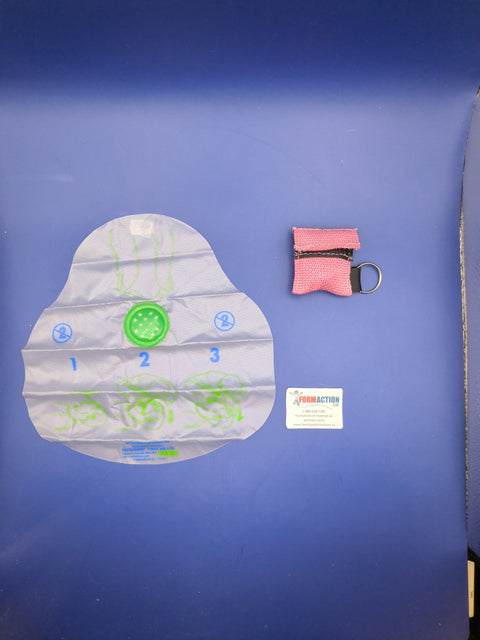 Écran facial porte-clé