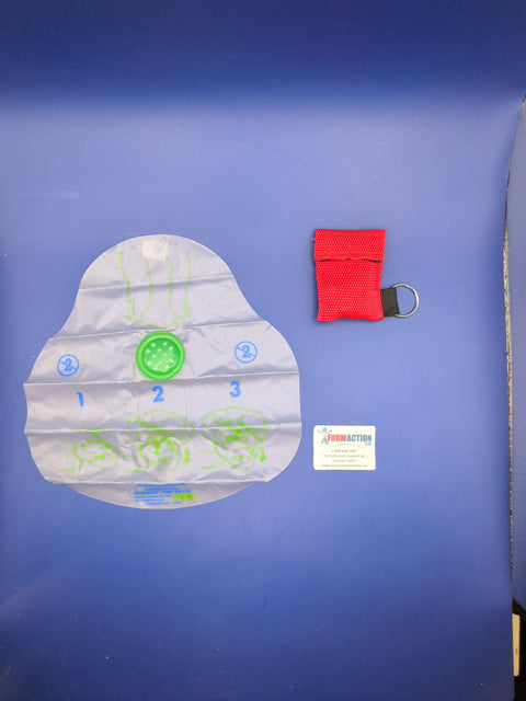 Écran facial porte-clé