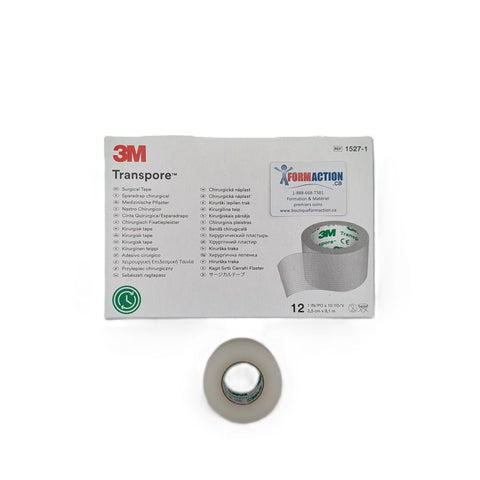 Ruban adhésif Transpore 25mm (PQT 12)