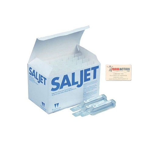 Solution saline Saljet pour irrigation flacon unidose 30 ml (20 unités)