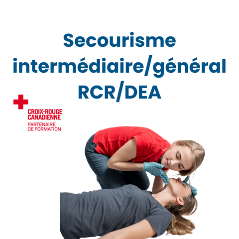 Secourisme intermédiaire/général avec RCR/DEA C