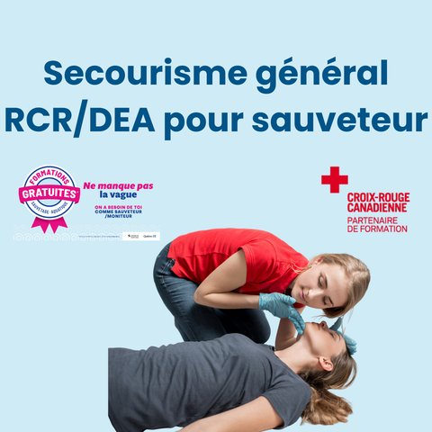 Secourisme général avec RCR/DEA C pour Sauveteur