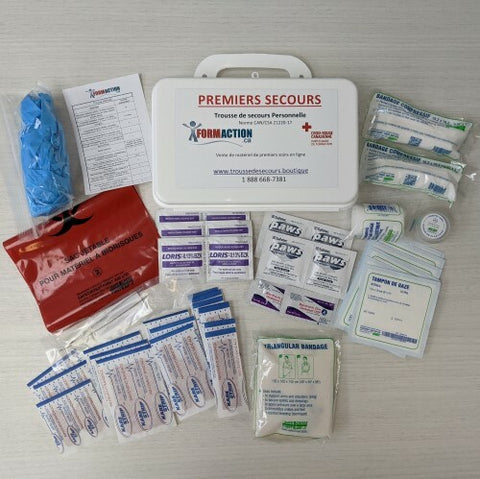 Trousse de secours Personnelle norme CAN/CSA Z1220-17