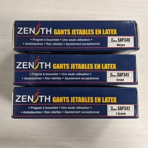 Gant en Latex poudré (100)