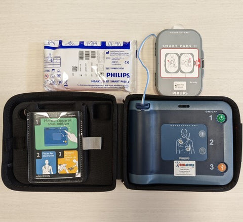 Défibrillateur HeartStart FRx avec mise en service rapide