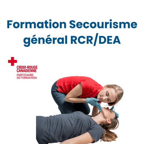 Secourisme général avec RCR/DEA C
