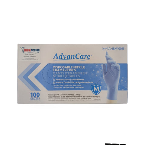 Gants en Nitrile Advancare (100)