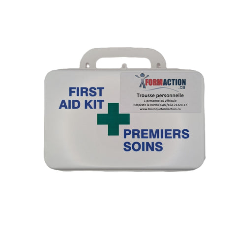 Trousse de secours Personnelle norme CAN/CSA Z1220-17