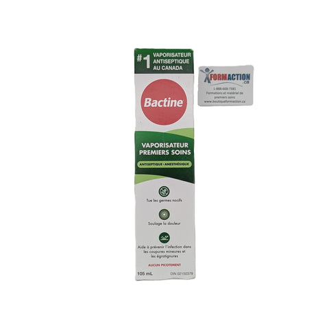 Bactine, désinfectant en vaporisateur, 105 mL