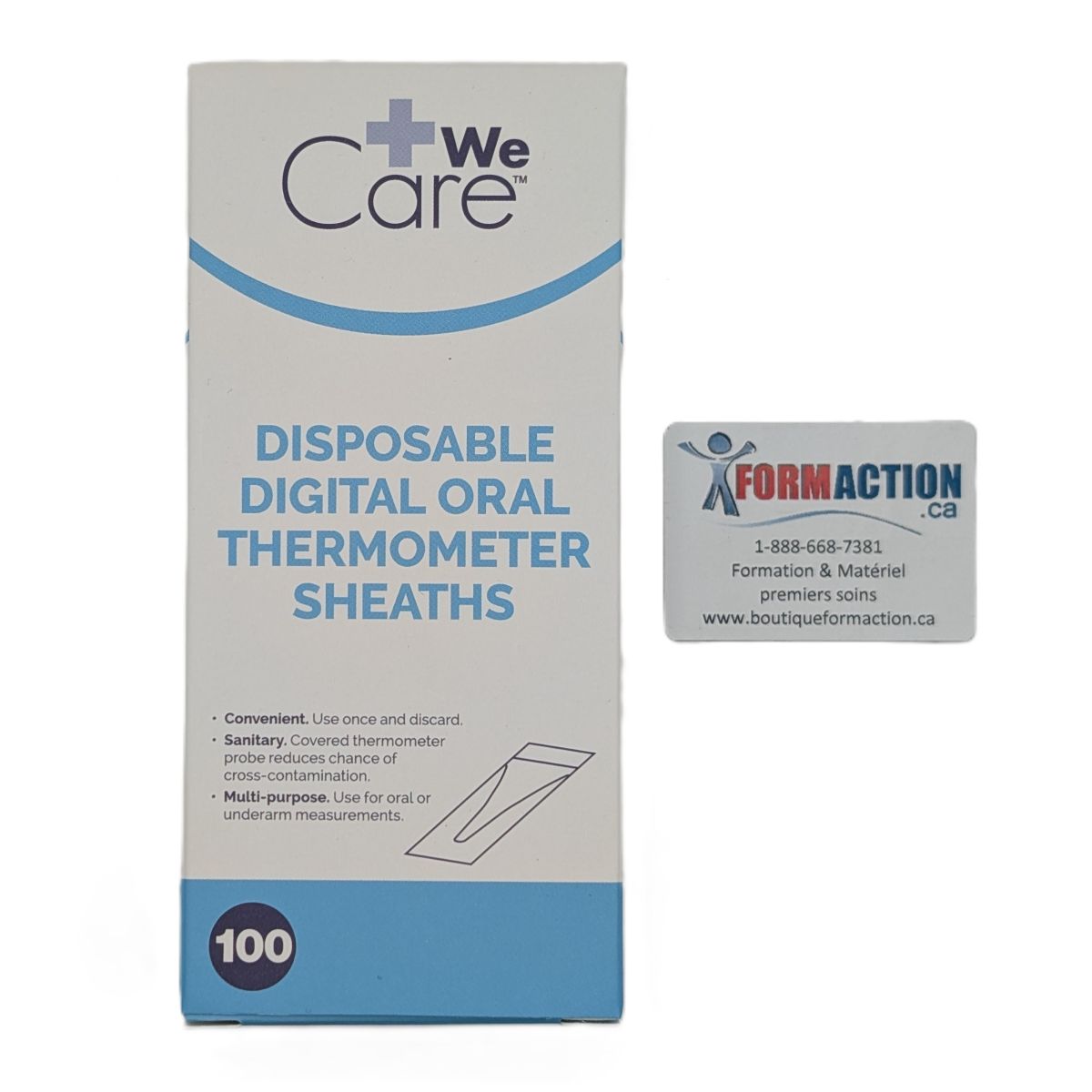 Couvre-Thermomètre digital (100) – Formaction