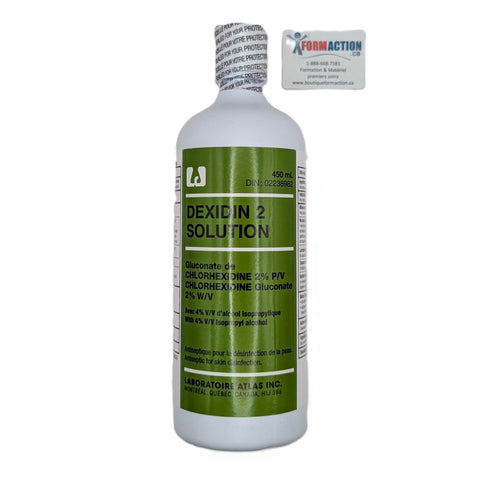 Dexidin 2% désinfectant pour plaies, 450 ml