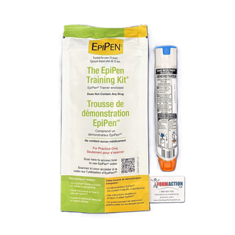 Auto-injecteur d'epinéphrine de formation Épipen