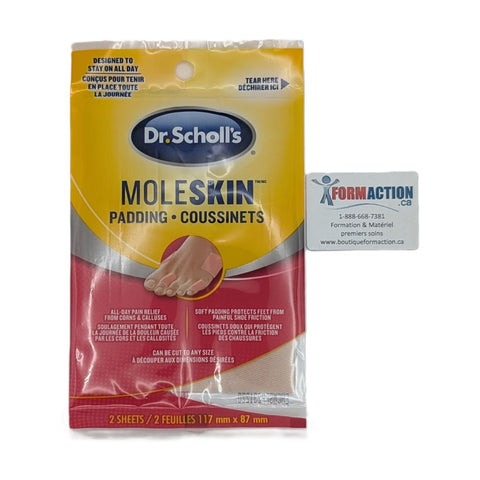 Moleskin plus Dr. Scholl's