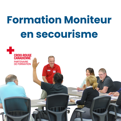 Moniteur en secourisme de la Croix-Rouge canadienne - Renouvellement