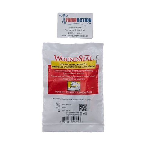Poudre coagulation WOUNDSEAL , (2)