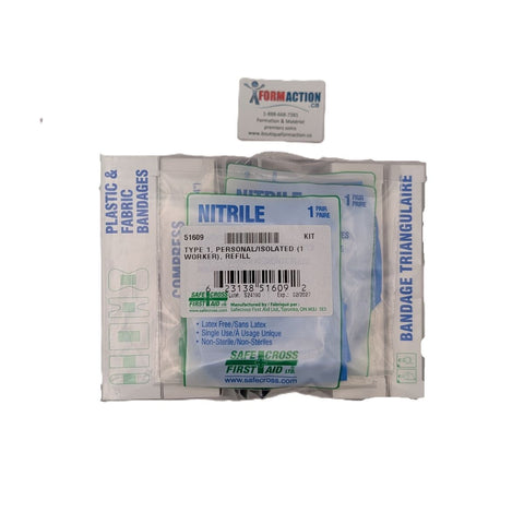 Recharge trousse personnelle norme CAN/CSA Z1220-17