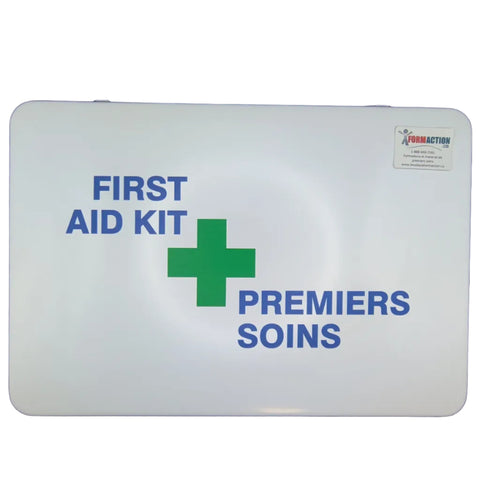 Boitier trousse de secours Métal vide 36 unité