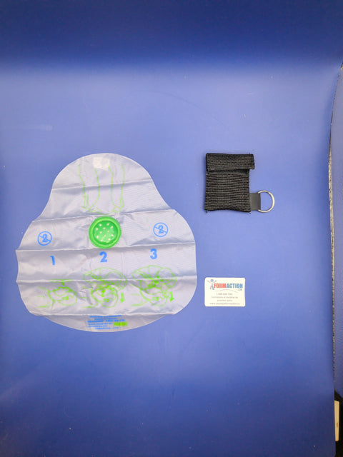 Écran facial porte-clé