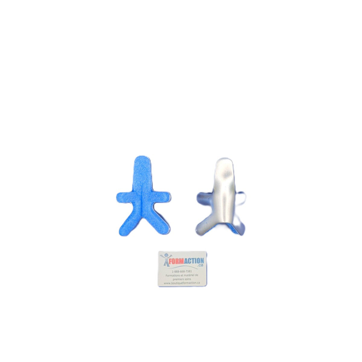 Attelle pour doigt, Aluminium et mousse – Formaction