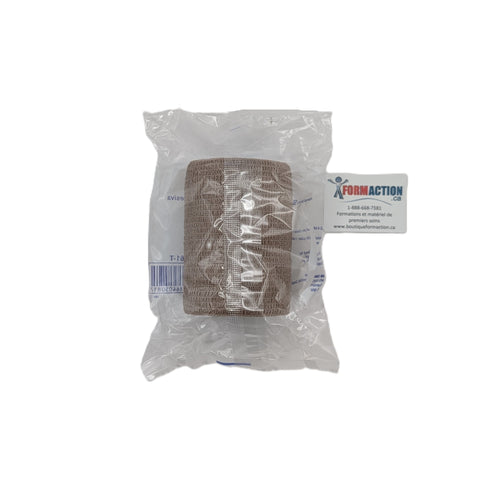 Bandage Cohésif Style SENSIWRAP BEIGE 3 po - 7.6 cm x 4.6 m