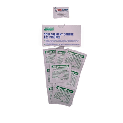 Tampon pour piqûre (after bite) PQT 10